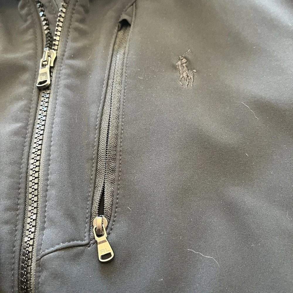 Polo Ralph Lauren Men's L Barrier Water-Repellent Softshell Jacket Performance
